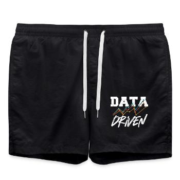Datengesteuerter Befehl für Data Science Collector - Badeshorts - Schwarz - Vorne - AI Model Male 185 light (185cm)