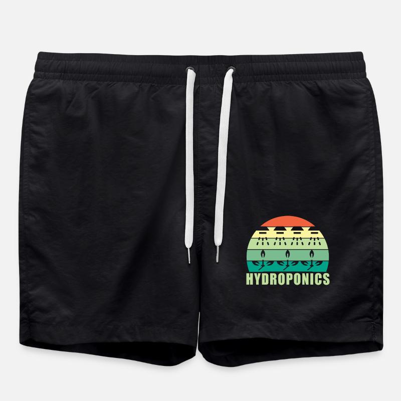 Culture hydroponique - Short de bain - noir