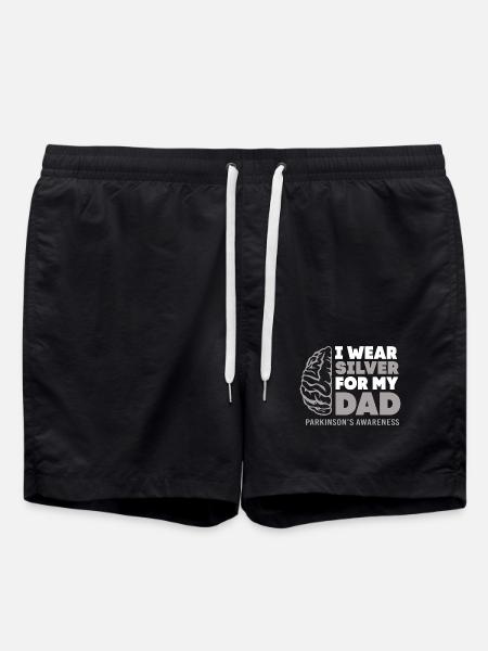 Parkinson's disease - Swim Trunks - black