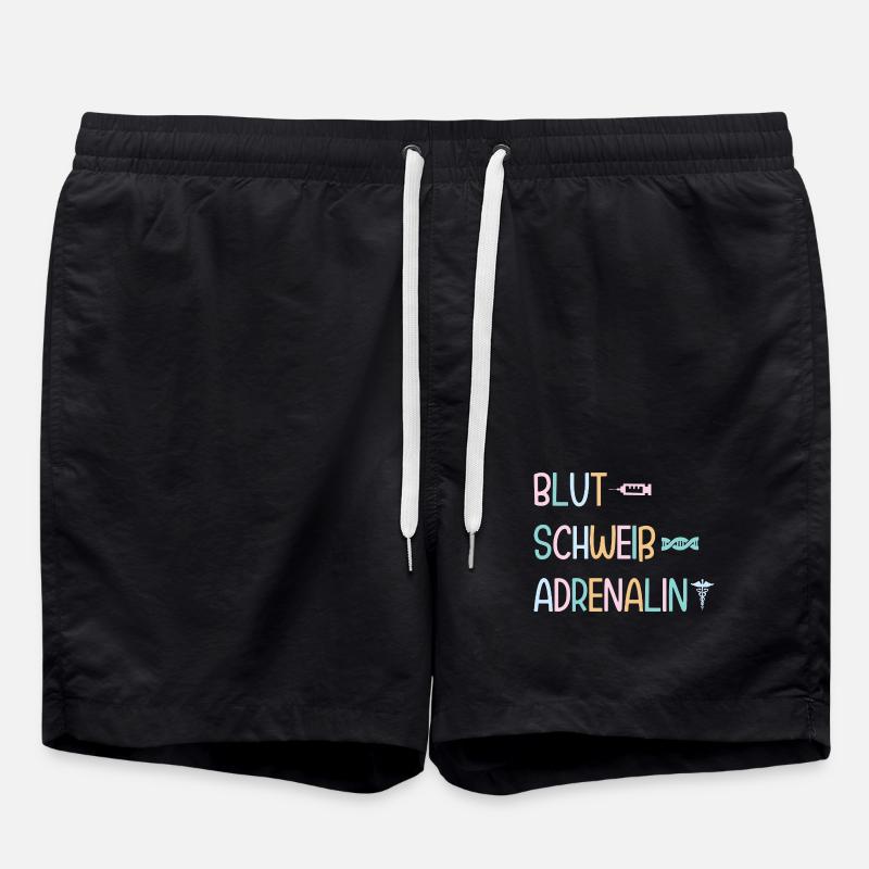 MFA Assistant médical Adrenaline - Short de bain - noir
