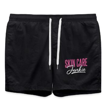 Dermatology Skin Care Junkie Dermatologist - Swim Trunks - black - Front - AI Model Male 185 light (185cm)