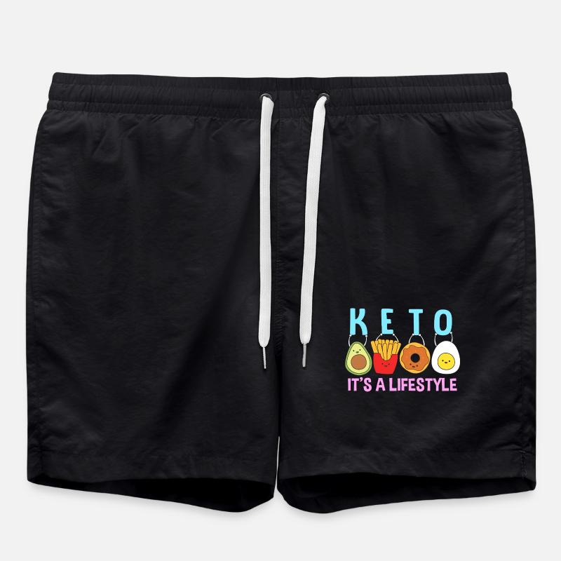 Régime Keto - Short de bain - noir