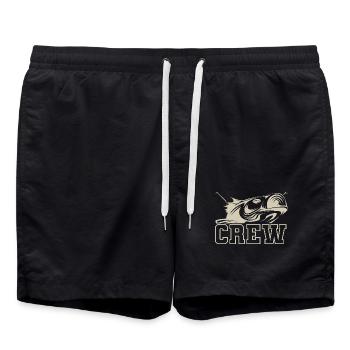 Pêcheur à la ligne Équipage de pêche - Short de bain - noir - Devant - AI Model Male 185 light (185cm)