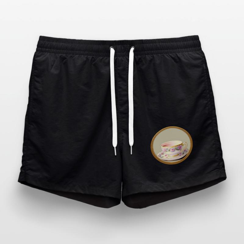 Eine Tasse Tee oder Kaffee? Badeshorts