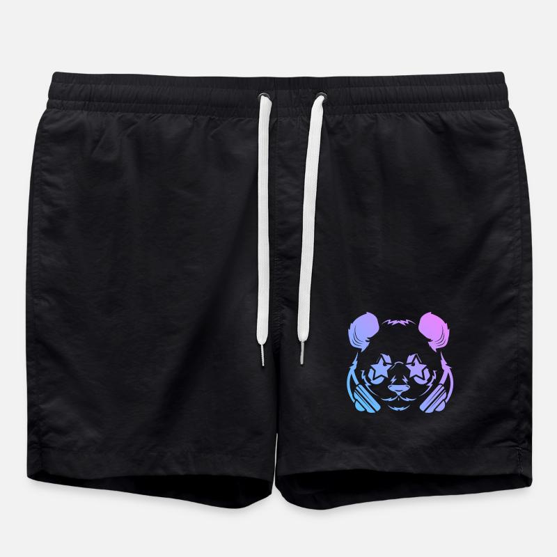 Panda Pandabär - Short de bain - noir