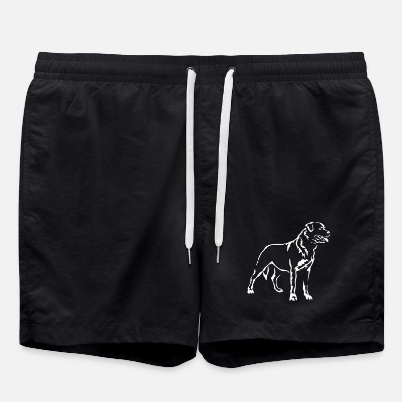 Rottweiler "Black Edition" - Swim Trunks - black