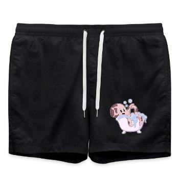 Baignoire Octopus - Short de bain - noir - Devant - AI Model Male 185 light (185cm)