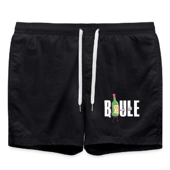Boules de Boccia Boules de Boules de Boules de Boules de Boccia Tenue de pétanque - Short de bain - noir - Devant - AI Model Male 185 light (185cm)