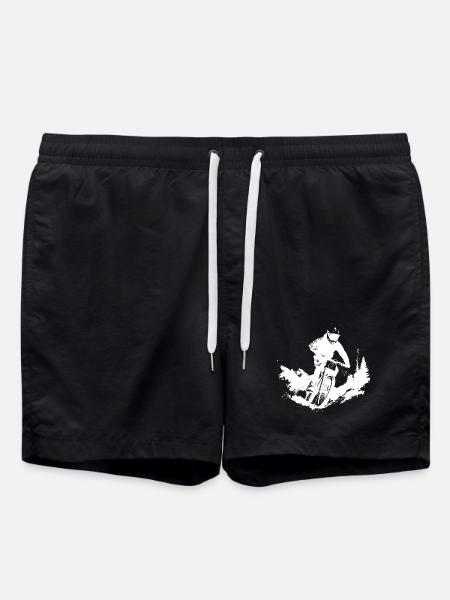 Mountain bikers - Swim Trunks - black