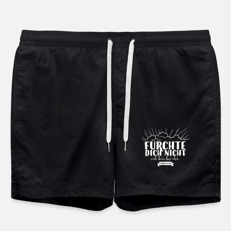 Fear not - Swim Trunks - black
