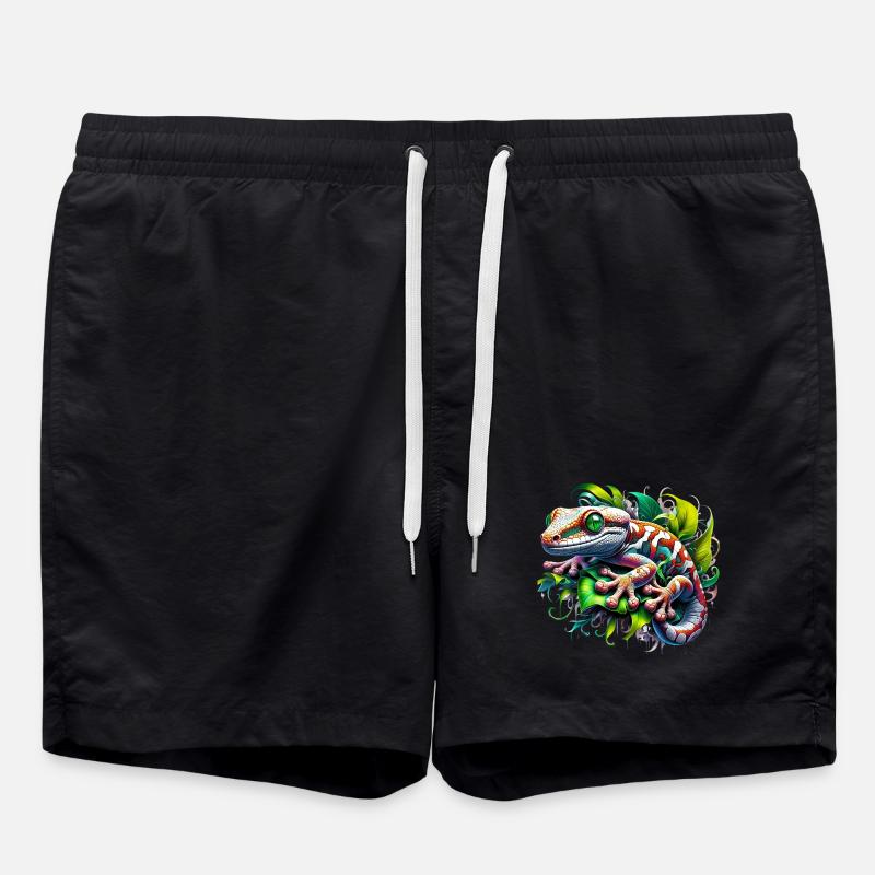 Gecko - Swim Trunks - black