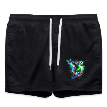 Colibri - Short de bain - noir - Devant - AI Model Male 185 light (185cm)
