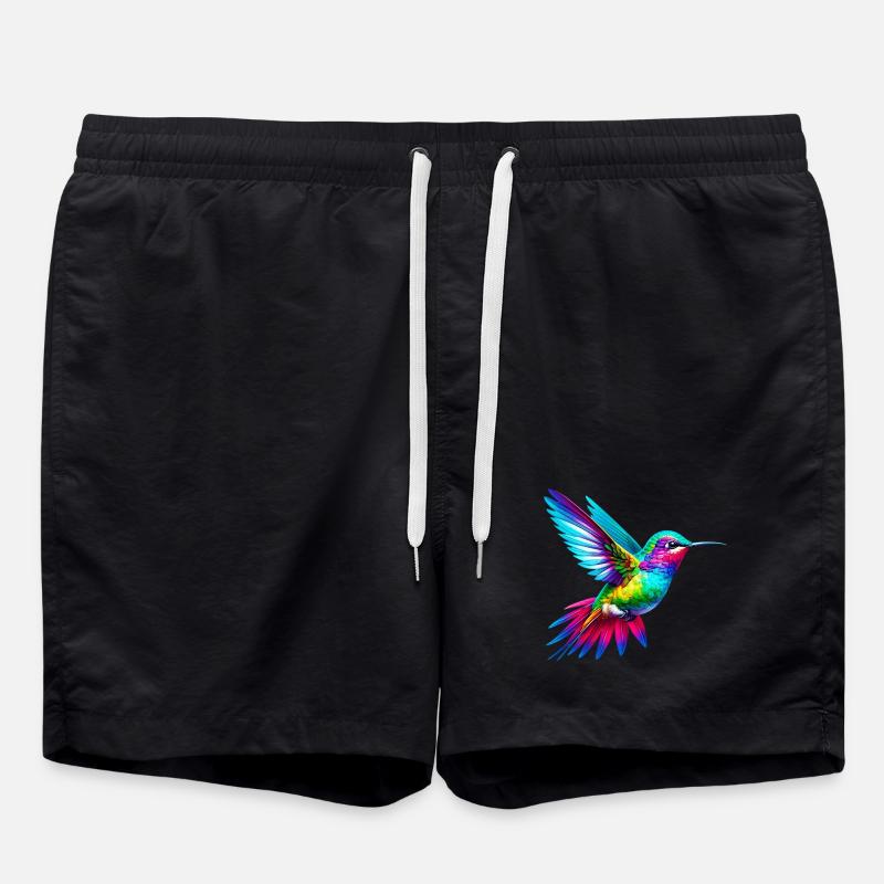 Kolibri - Badeshorts - Schwarz