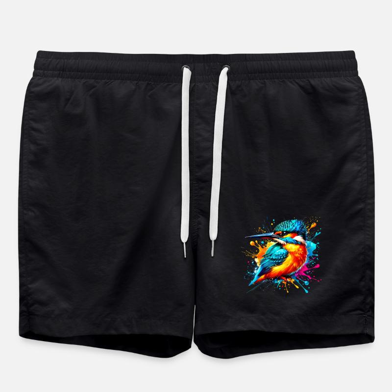 Kingfisher - Swim Trunks - black