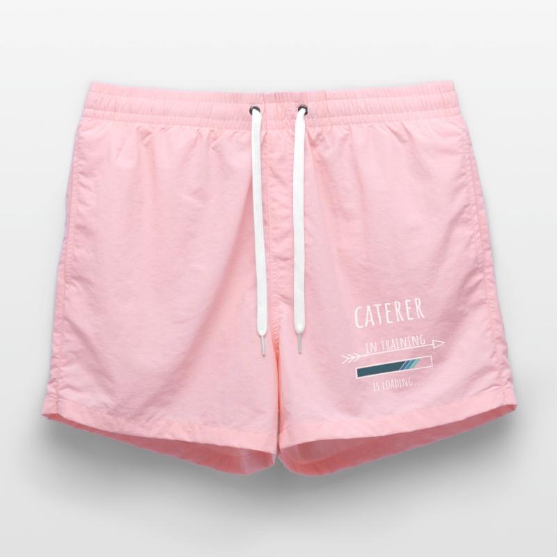 Caterer Gift Profession Training Caterer Swim Trunks