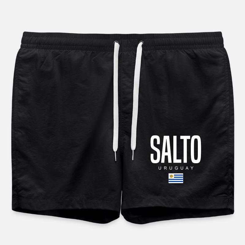 Salto Uruguay Uruguayan - Swim Trunks - black