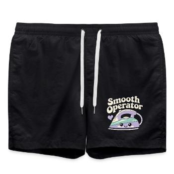 Fer de fer domestique Kawaii - Short de bain - noir - Devant - AI Model Male 185 light (185cm)