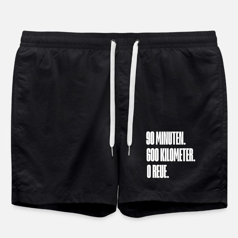 Black rear - Swim Trunks - black