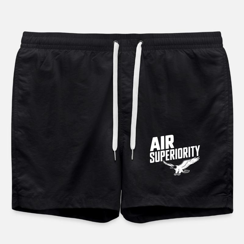 Air Superiority - Swim Trunks - black