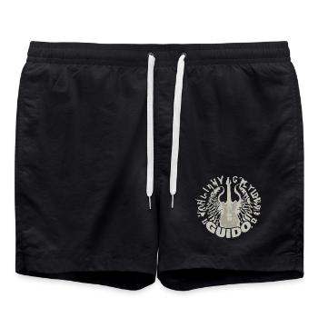 Cadeau pour Guido - Short de bain - noir - Devant - AI Model Male 185 light (185cm)
