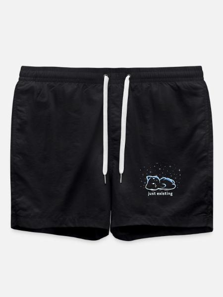 Just Existing - Swim Trunks - black