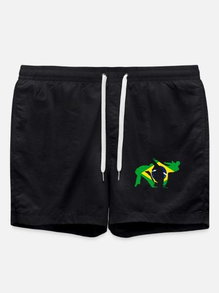 Capoeira - Swim Trunks - black
