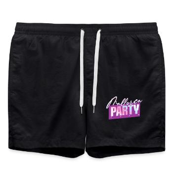 Mallorca Party Crew - Short de bain - noir - Devant - AI Model Male 185 light (185cm)