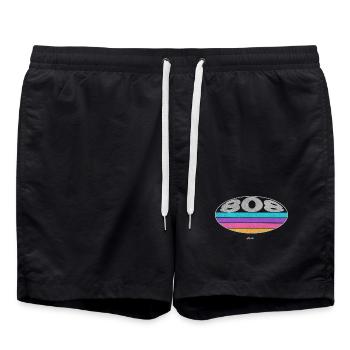 808 Analog SYNTHESIZER Drum Machine - Swim Trunks - black - Front - AI Model Male 185 light (185cm)