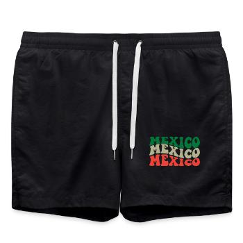 Mexique - Short de bain - noir - Devant - AI Model Male 185 light (185cm)