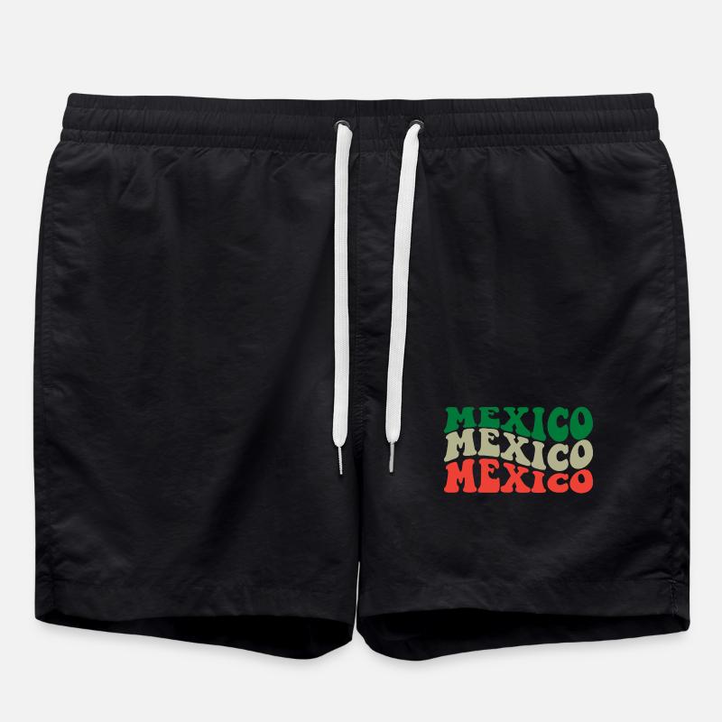Mexico - Badeshorts - Schwarz
