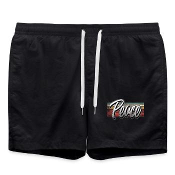 Paix - Short de bain - noir - Devant - AI Model Male 185 light (185cm)