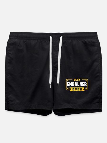 Embalmer Best Embalmer Ever - Swim Trunks - black