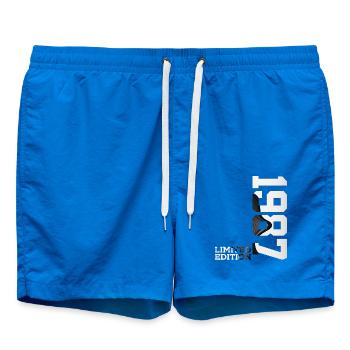 LIMITED EDITION 1987 39. GEBURTSTAG - Badeshorts - Cobalt blue - Vorne