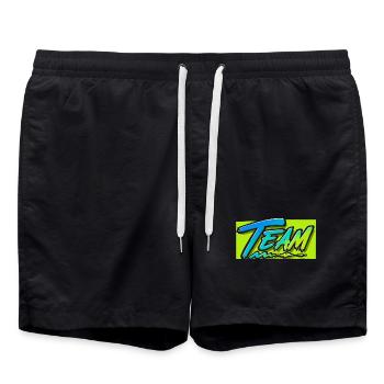 Équipe - Short de bain - noir - Devant - AI Model Male 185 light (185cm)