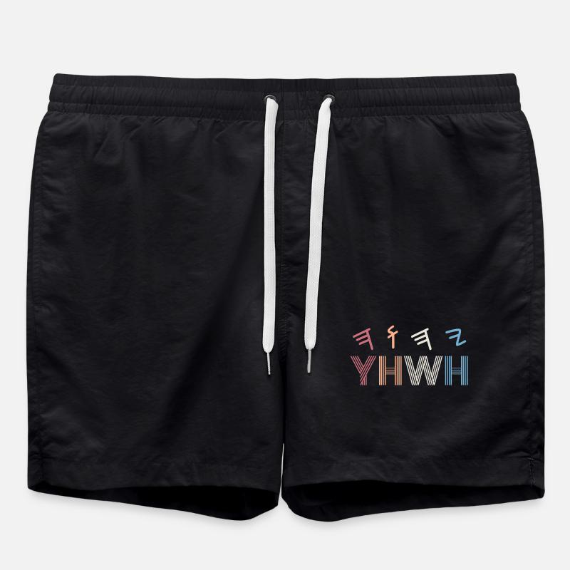 Yeshua Judaïsme juif - Short de bain - noir