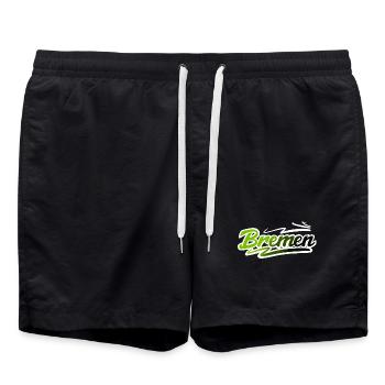 Brême - Short de bain - noir - Devant - AI Model Male 185 light (185cm)