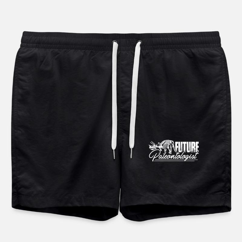 Paleontologist Future Paleontologist - Swim Trunks - black
