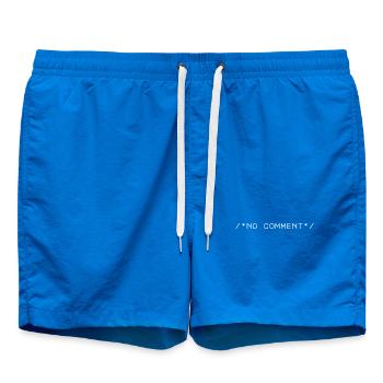 Ordinateur Travail Informatique Codeur Code Nerd Monstre Informatique - Short de bain - cobalt blue - Devant