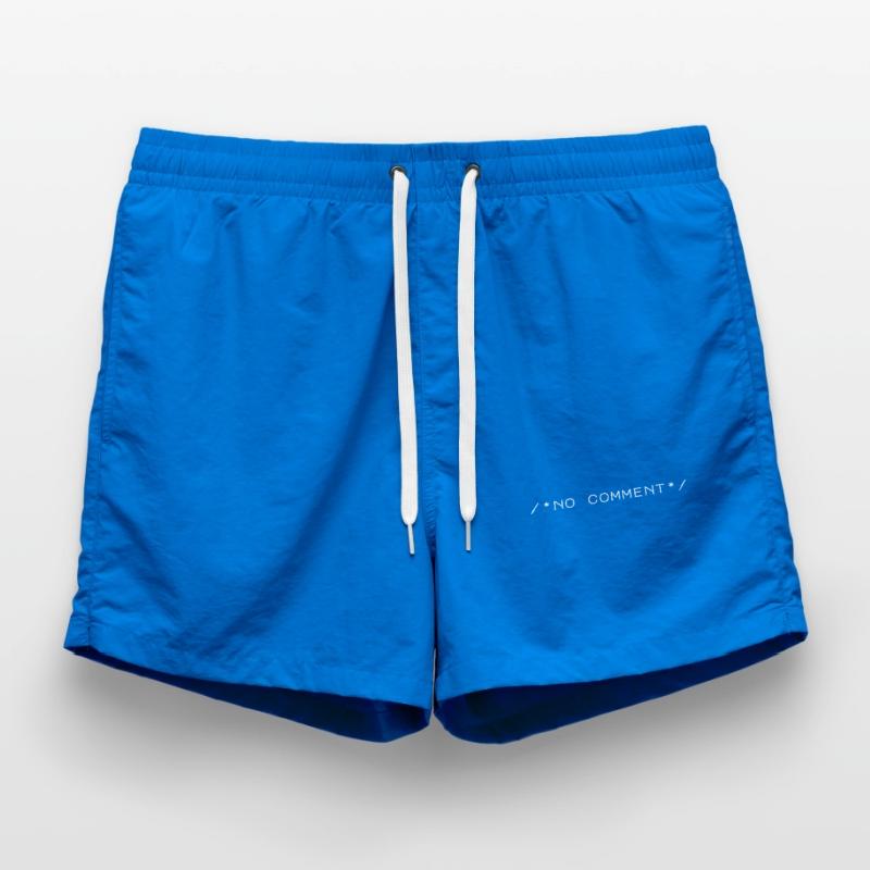 Computer Computer Work Coder Code Nerd IT Freak Swim Trunks