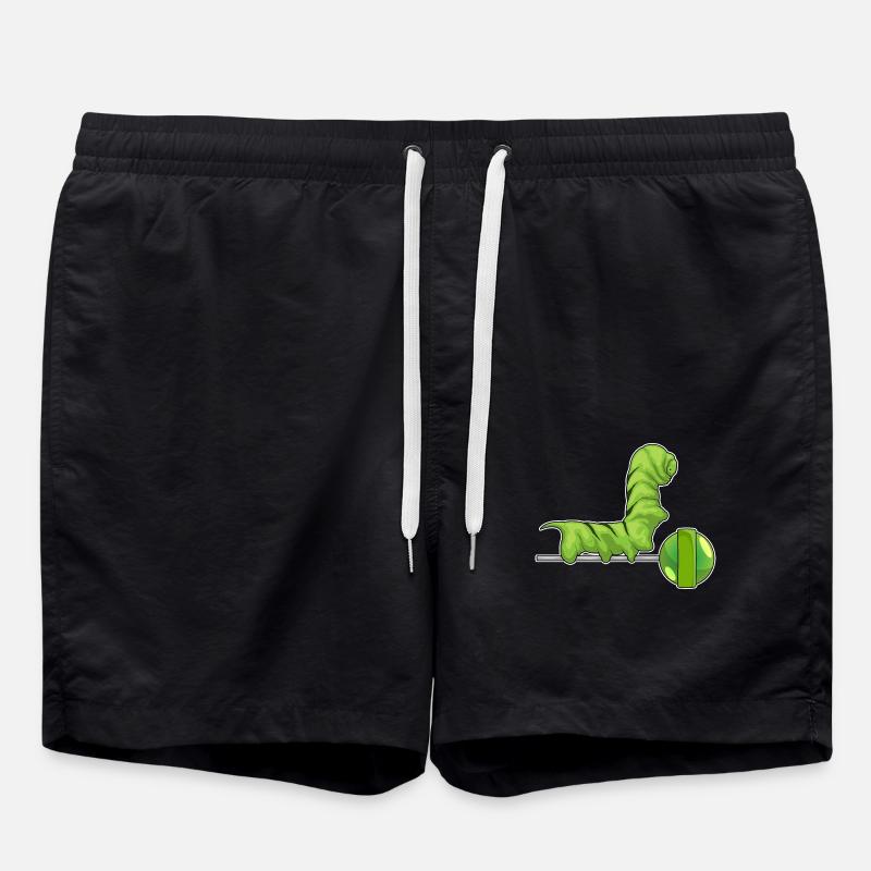 Sucette chenille - Short de bain - noir