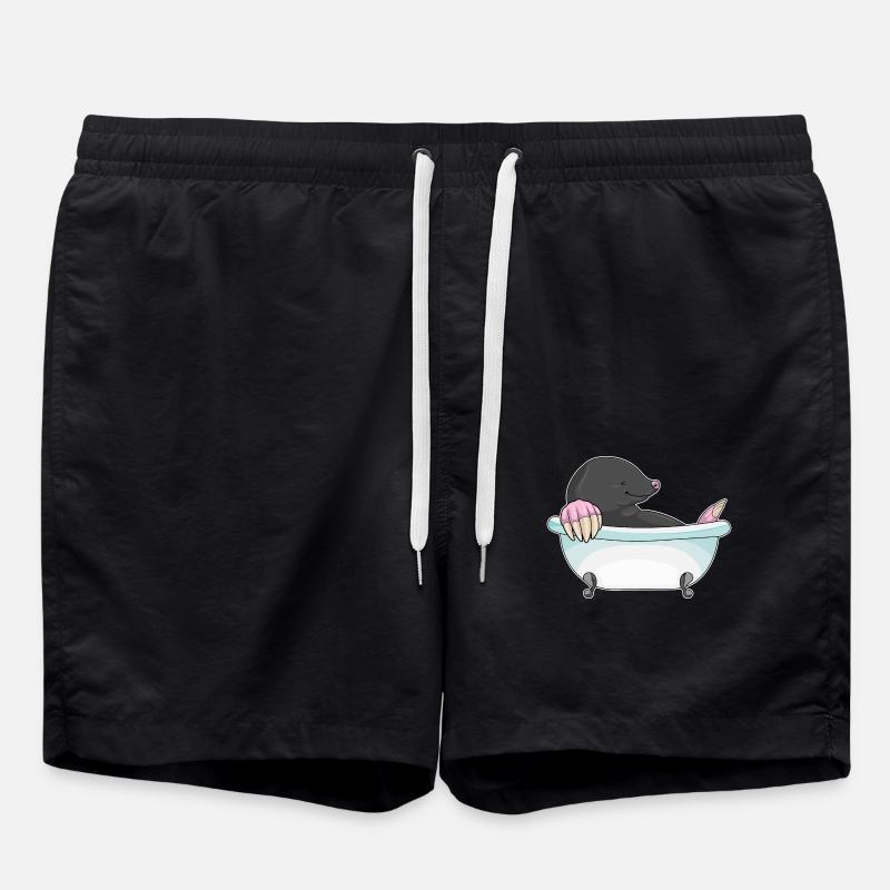 Baignoire taupe - Short de bain - noir