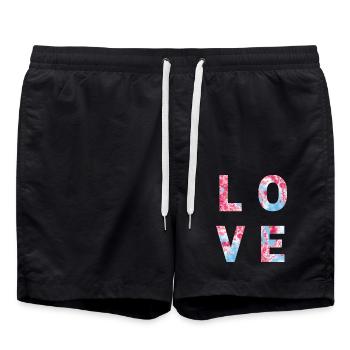 Sans titre 36 - Short de bain - noir - Devant - AI Model Male 185 light (185cm)