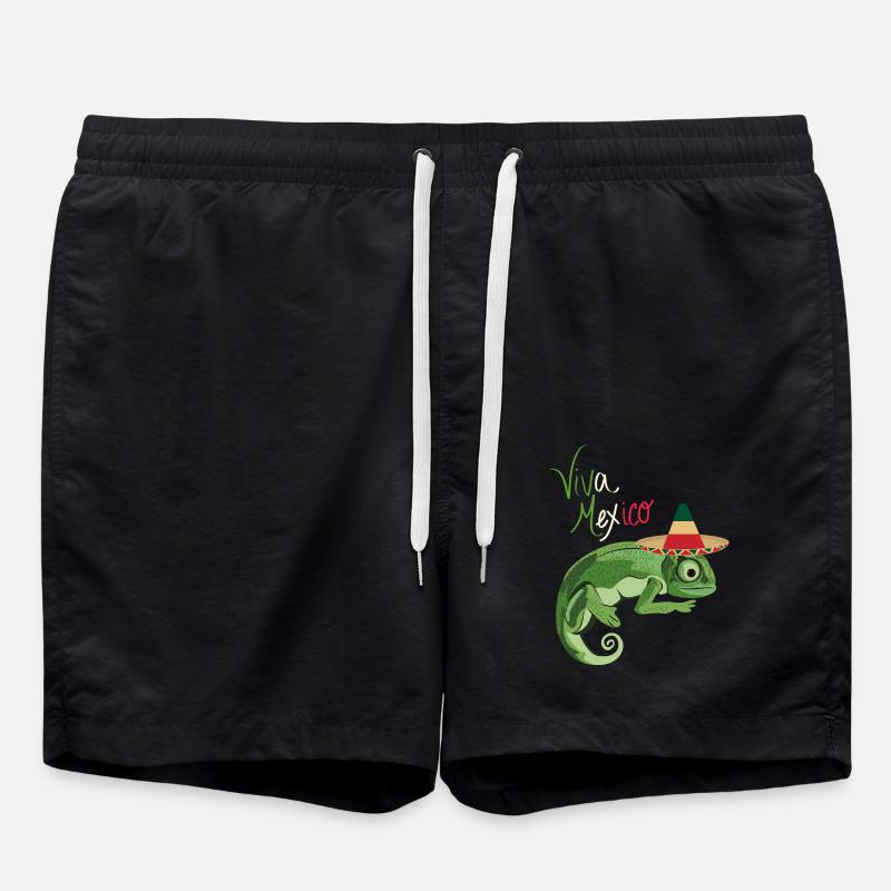 Viva Mexique Sombrero - Short de bain - noir