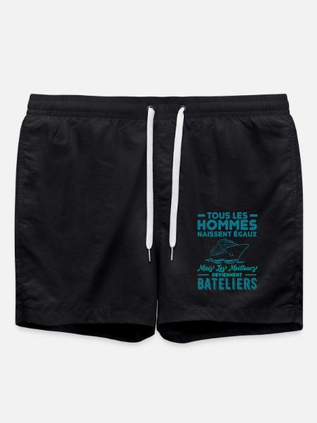 Bateliers bateaux - Short de bain - noir
