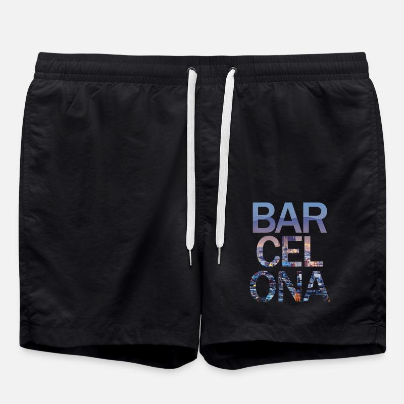 BARCELONA - Short de bain - noir