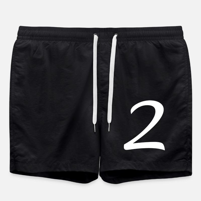 2 - Short de bain - noir