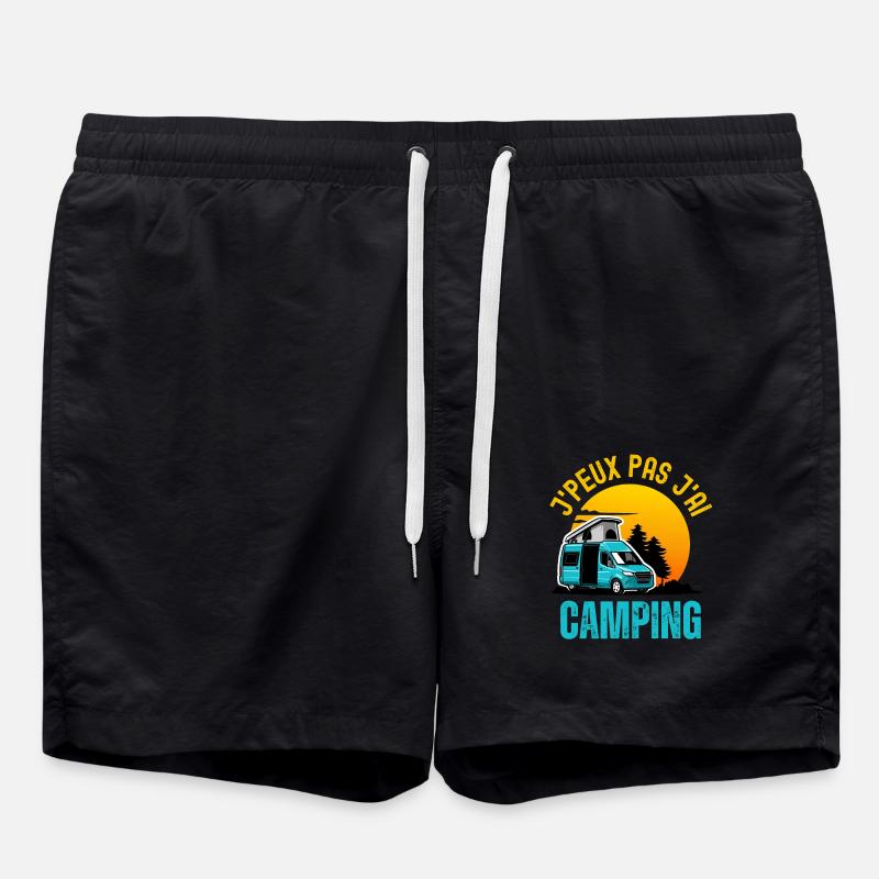 J ai camping - Short de bain - noir