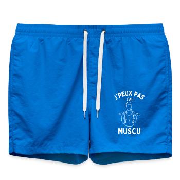Musculation femme - Short de bain - cobalt blue - Devant