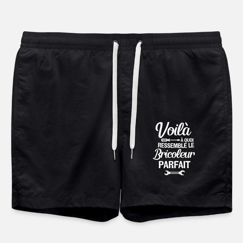 Bricoleur parfait - Short de bain - noir