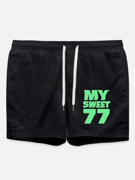77 - Swim Trunks - black